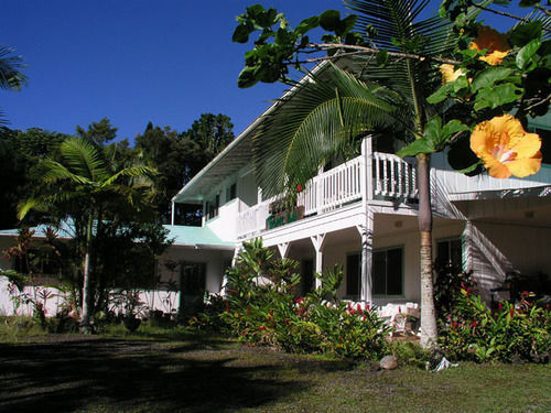 Lava Tree Tropic Inn Pahoa Buitenkant foto